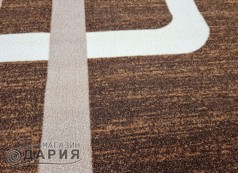 Мокетен килим ERIKA 8024 brown